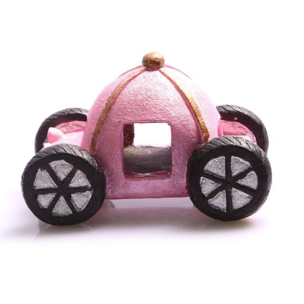 Aqua One Ornament Buggy 11x6.5x7cm Pink 36855