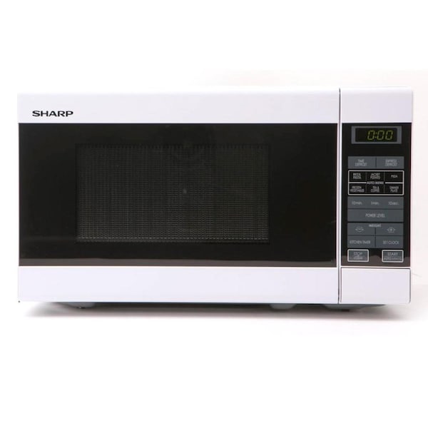 Sharp 20L Compact Inverter Microwave Oven 750w R211DW White