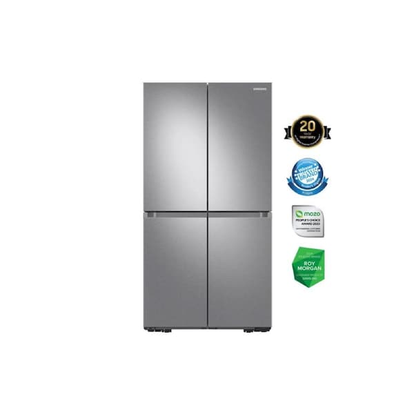 Samsung 649L French Door Refrigerator (649L, Silver)