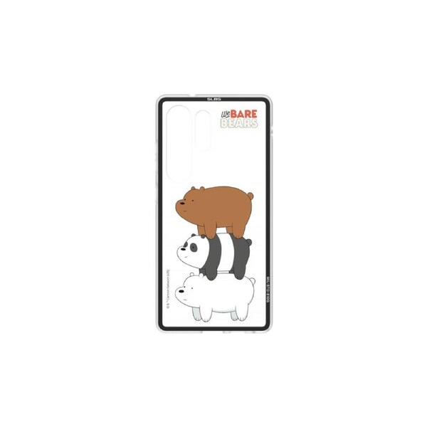 Samsung Galaxy S25 Ultra We Bare Bears Impression Case (Brown)