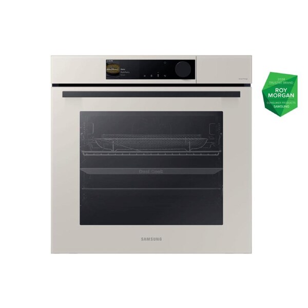 Samsung Bespoke Oven Dual Cook 76L (Beige Wood)