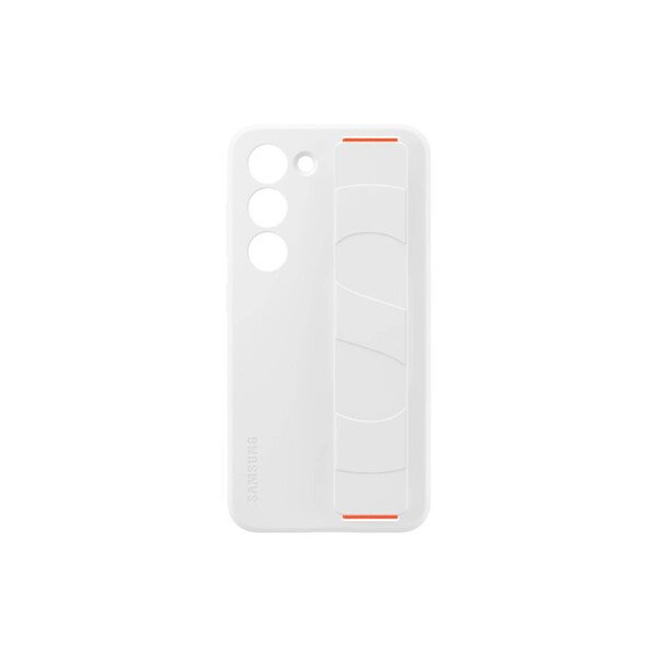 Samsung Galaxy S23 Silicone Grip Case (White)