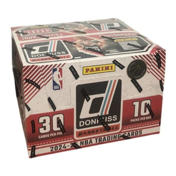 Panini 2024/25 Donruss NBA Basketball Hobby Trading Cards (Display of 10)