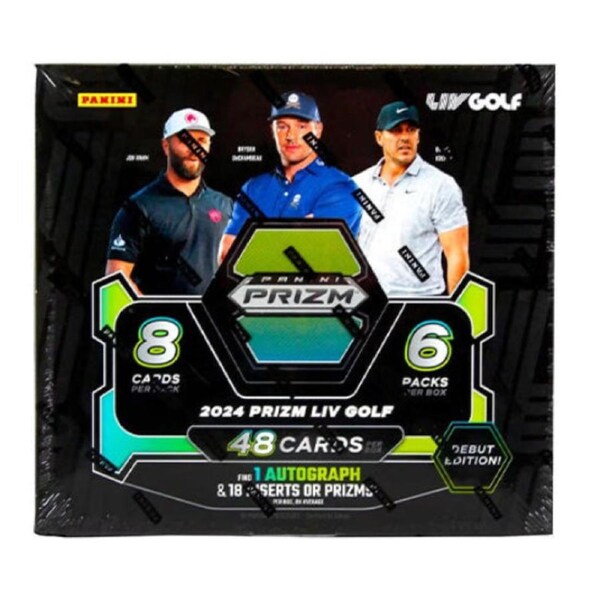 Golf 2024 Prizm LIV Golf Hobby Trading Cards Debut Edition (Display of 6)