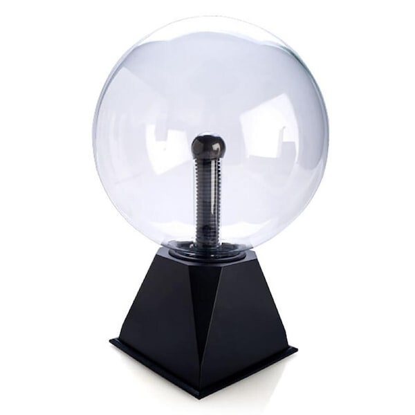 MDI Milnium Plasma Ball Touch Lamp Home/Office Desk Decor 8in Black Cover