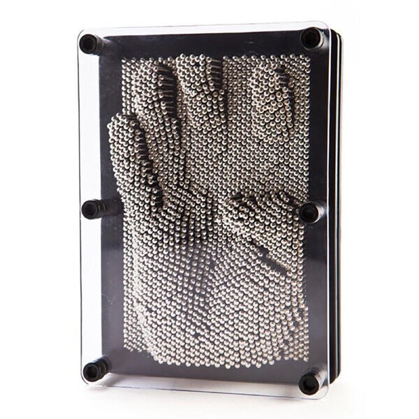 MDI Pinhead 3D Finger Pin Art Tabletop Desk Accessory Decor Rectangle 5x7in