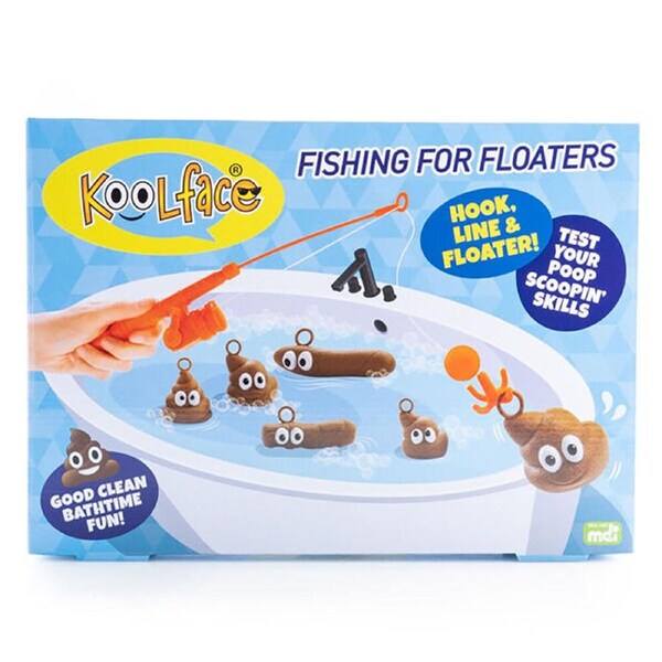Koolface Fishing For Floaters Kids/Children Bath Time Pool Toy Game Set 3y+