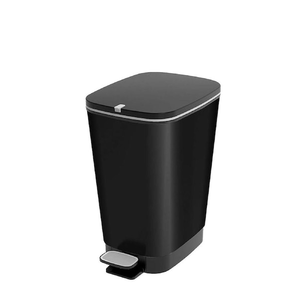 Curver Chic 25L Pedal Bin - Black