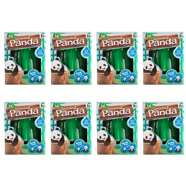 8PK Panda Kingdom Growing Panda Sensory/Educational Kids Play Toy 5y+ Assorted