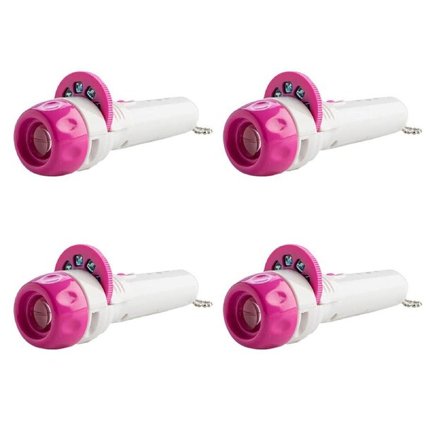 4PK Unicorn Kingdom Unicorn Torch Projector Educational Kids/Children Toy 5y+