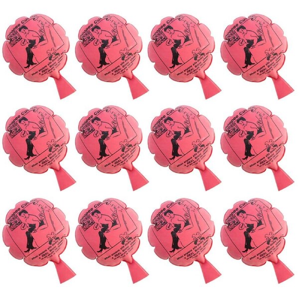 12PK MDI Whoopee Cushions Funny Joke Fart Party Prank Fun Gag Trick Balloon Pink