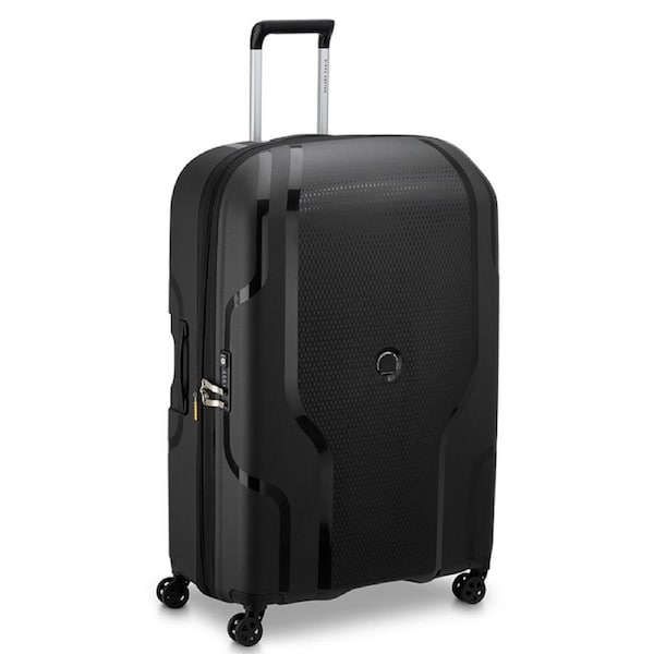 Delsey Paris Clavel 83cm XL Expandable Suitcase Black