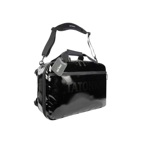 Tatonka Heavy Duty 35L Nylon Flight Duffel Outdoor Travel Bag Black Gloss