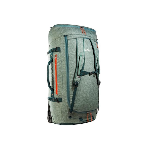 Tatonka Nylon Wheeled Duffle Outdoor Travel Trolley Luggage Bag 140L Sage Green