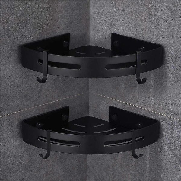 Bath Corner Shower Shelves Adhesive Caddy