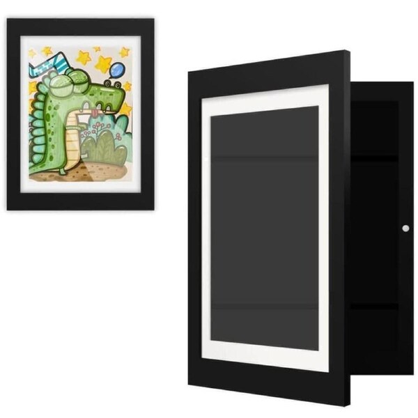 Kids Art Frames Wooden Artwork Display Children Art Projects