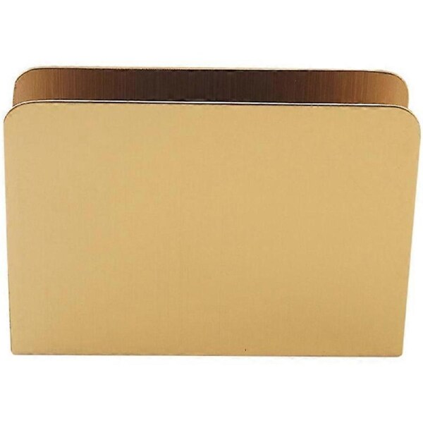 Nordic Gilded Napkin Holder Iron Art Gold Vertical Tissue Box Tissues Storage Holders Hotel Restaura