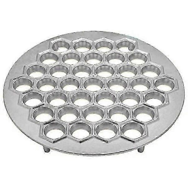 Barsinfi pol Pelmeni Mould, Dumpling Shape, 37 Hole Aluminum Dumpling Mould