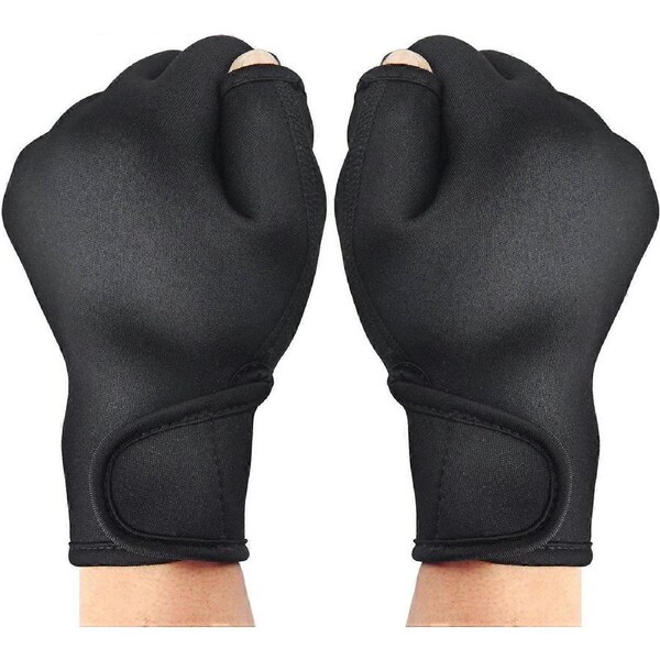 Swimming Gloves Aqua Gloves Water Resistant Neoprene Webbed Gloves Workout Gloves for Men Women Adult Fitness Swim Surf Bathing Gloves Pool Aqua Glove
