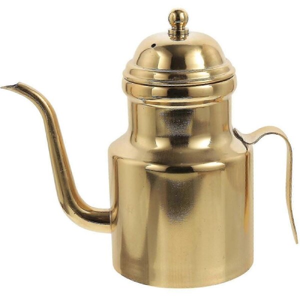 Olive Oil Hot Sauce Bottle Ounce Oiler Cans Dispenser Golden Kettle Fittings and Vinegar
