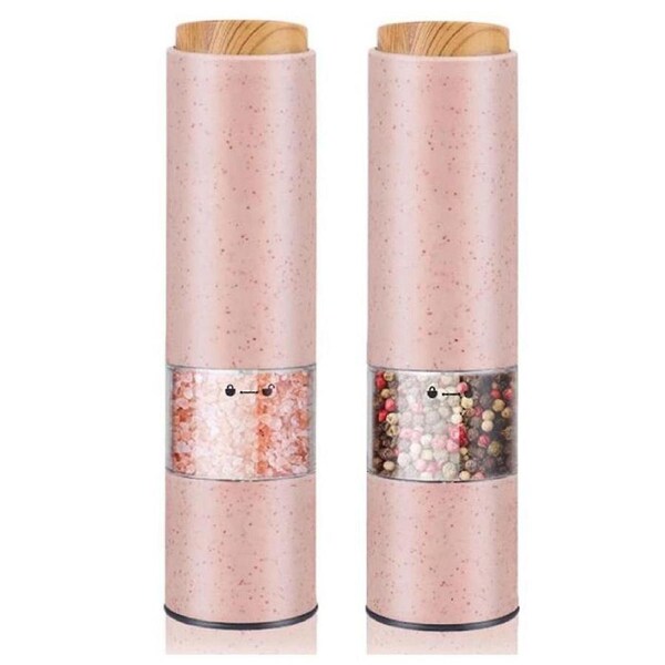 Electric Salt Pepper Grinder,electric Ceramic Burr Mill For Herb/pepper/spice,adjustable Kitchen Gr