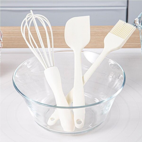 3Pcs Kitchen Utensil Set Silicone Kitchen Utensils Cookware Kitchen Gadgets Set
