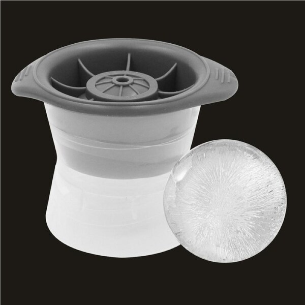 2 Pack Ball Shape Ice Cube Maker DIY Ice Ball Maker Ice Tray Silicone Mold