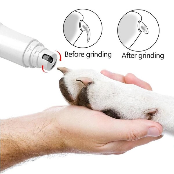 Electric Pet Nail Grinder Automatic Nail Grooming Trimmer Tools for Dogs and Cat