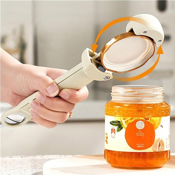 Multifunction Jar Opener Adjustable Can Gripper Tight Lid Opener Kitchen Gadget