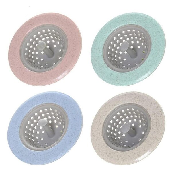 4 pack Silicone sink filter kitchen sink garbage filter