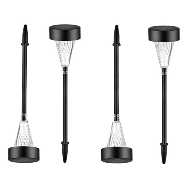 4Pcs Solar Outdoor Lamp Decorative Floor Lamp Outdoor Waterproof Led Lamp