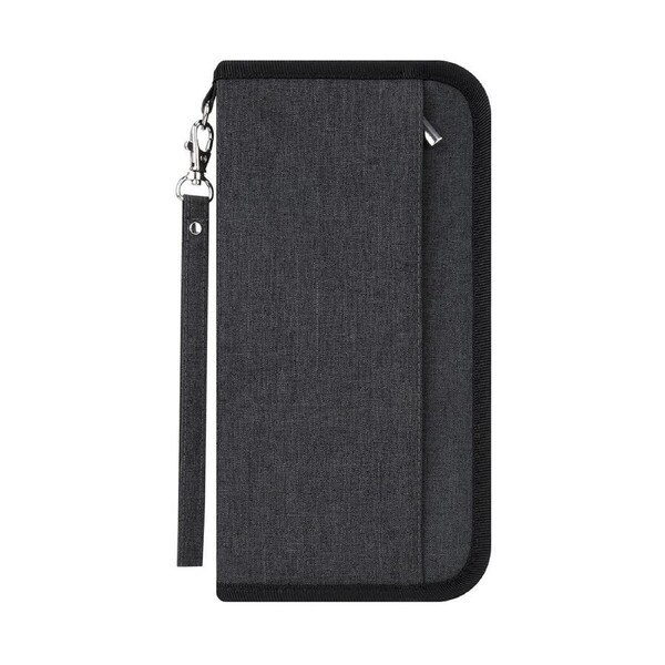 Passport Wallet RFID Blocking Passport Holder Waterproof Travel Document Holder