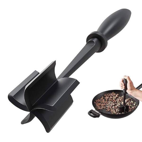 Meat Chopper Hamburger Chopper Resistant Masher And Smasher For Hamburger Meat