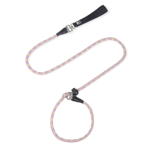 Rope Leash Soft Comfortable Padded Handle Highly Reflective Threads Dog Leash