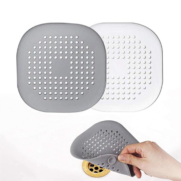 2 packs Silicone floor drain filter kitchen bathroom sink filter