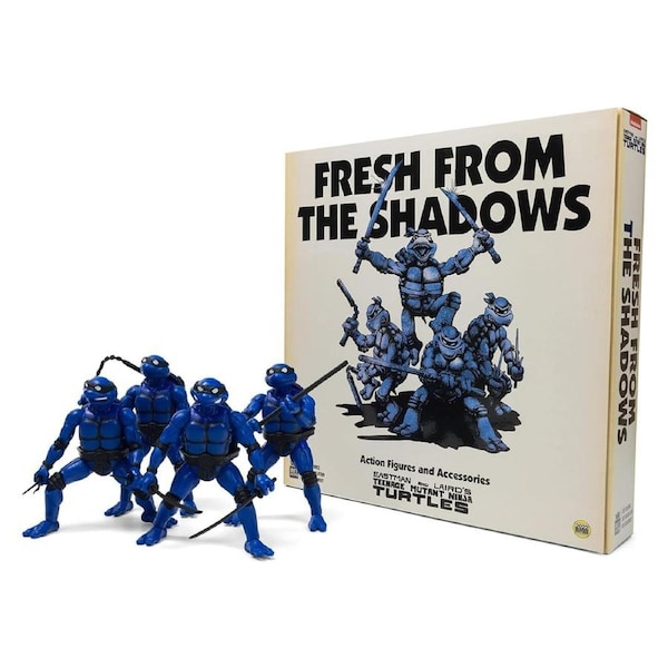 BST AXN Teenage Mutant Ninja Turtles Fresh From The Shadows Midnight Action Figure 4 Pack