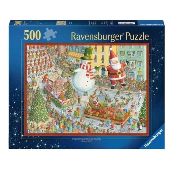 Ravensburger - Here Comes Christmas 500 Piece Puzzle