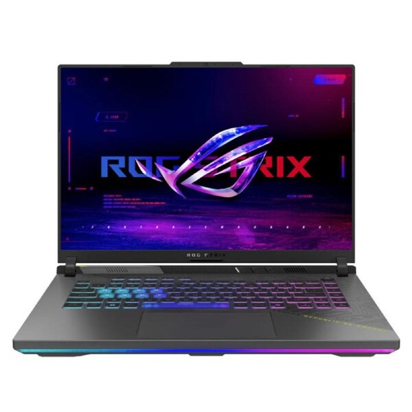 Asus ROG Strix G16 16in WUXGA 165Hz R9-8940HX RTX5070 Ti 1TB SSD 16GB RAM W11H Gaming Laptop - Grey (G614PR-RV016W)