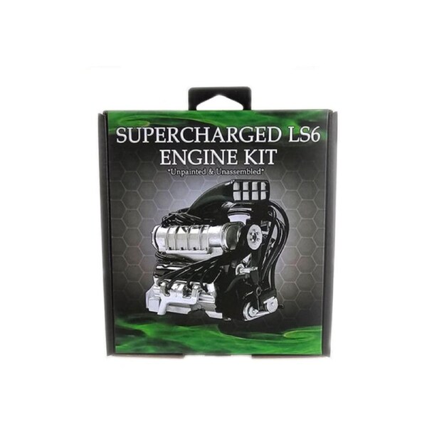 DDA 1:24 Scale A9X/LX SS Supercharged LS6 Torana Engine Plastic Kit Accessory