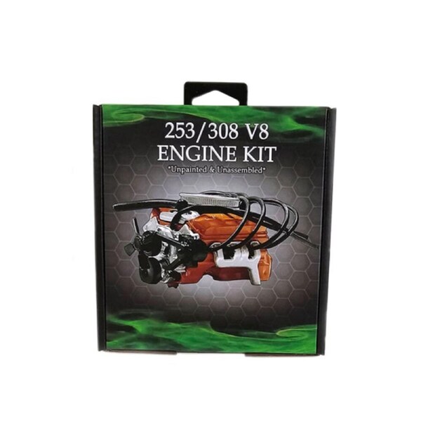 DDA 1:24 Scale A9X/LX SS 253/308 V8 Engine Plastic Kit Accessory