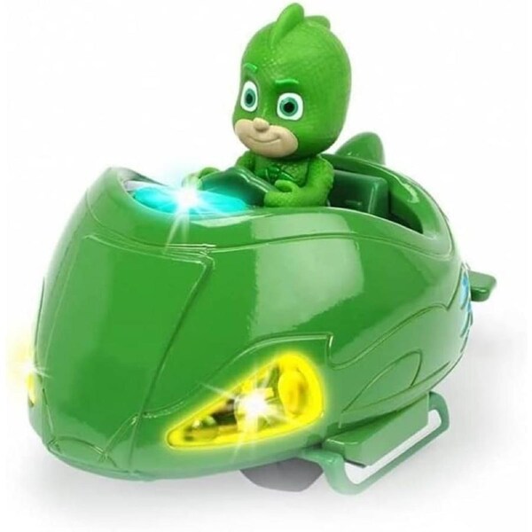 PJ Masks Gekko Diecast Racer Car with Lights Sounds by Dickie Toys