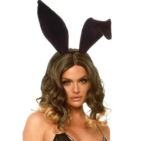 Black Velvet Bunny Ears