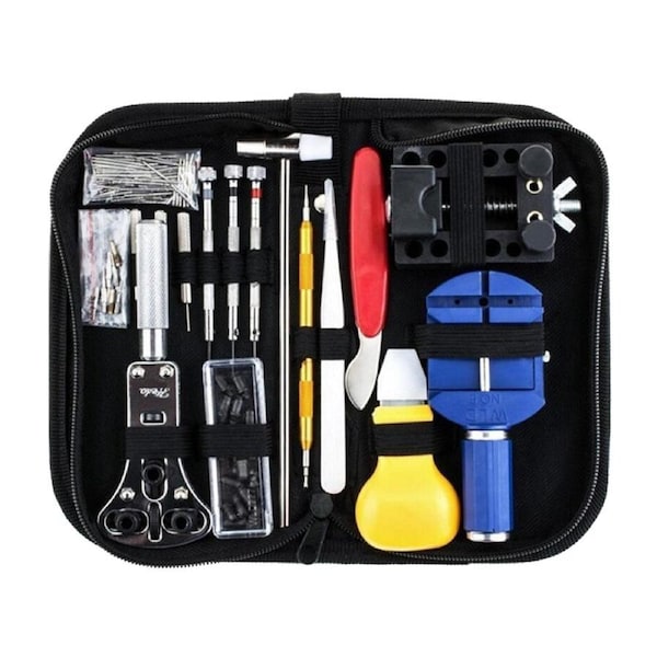 Salesbay 147Pcs Watch Repair Back Case Pin Link Spring Strap Remover Opener Tool