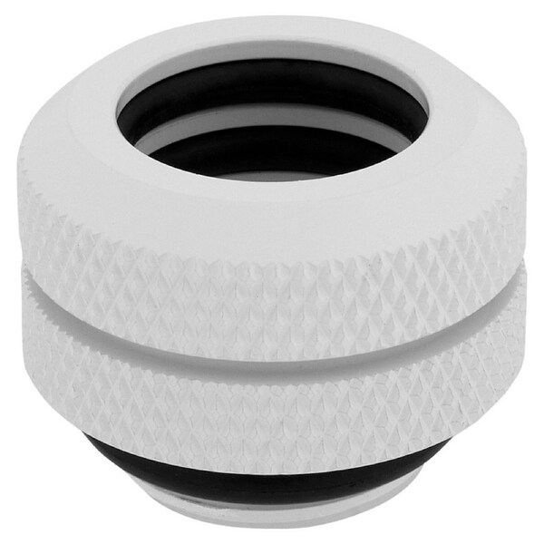Corsair Hydro X Series XF HL 12mm OD Hard Fittings White 4 Pack