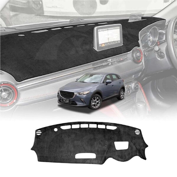 Dash Mat for Mazda CX-3 CX3 With HUD 2015-Onwards Non-Slip Microfiber Pad Interior Accessories