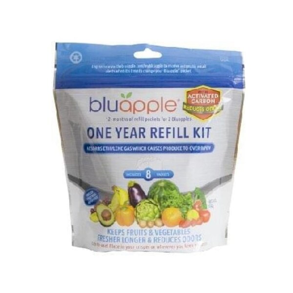 Bluapple(R) Classic 1 Year Refill Kit 8x Satchel Refills