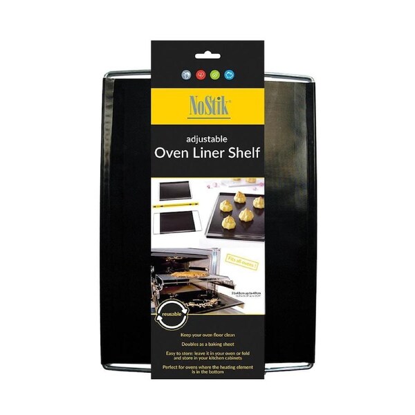 Nostik Adjustable Oven Liner Shelf