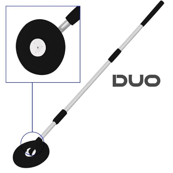 White Magic Duo Spin Mop - Hand Press Handle First Section