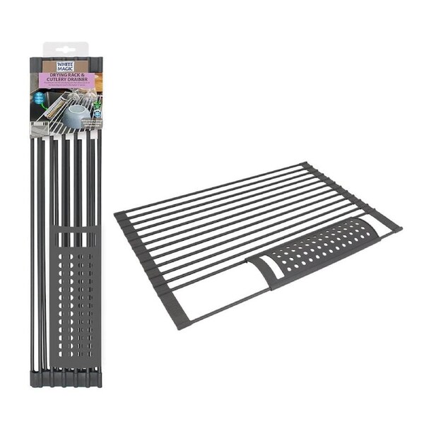 White Magic Drying Rack & Cutlery Drainer