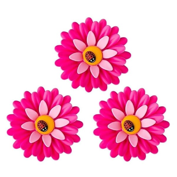Vigar Flower Power Pink Magnet 3pc